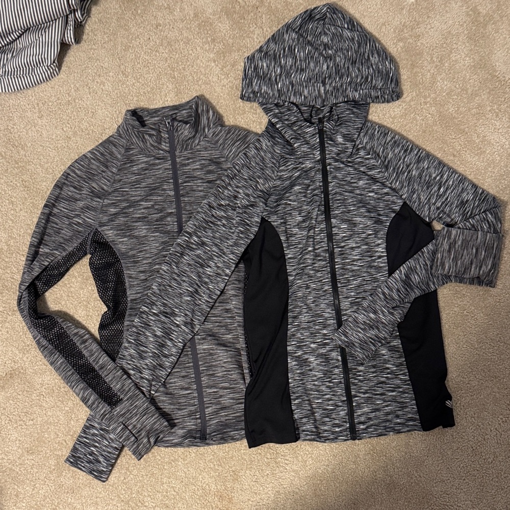 Forever 21 Bundle of 2 Gray and Black Women's Jackets